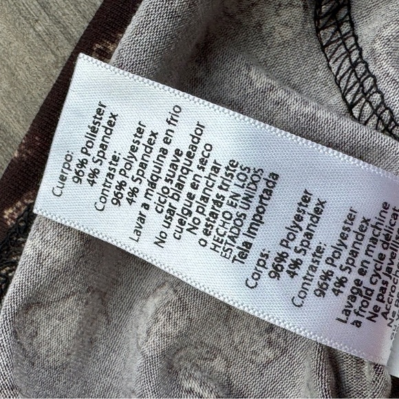 LuLaRoe Leopard Print Midi Bodycon Ranglan Sleeve Casual Work Party Dress Size S - Picture 5 of 8